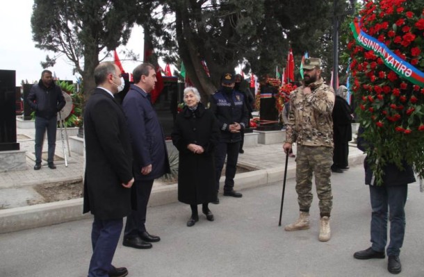 Gəncədə şəhidlərimizin xatirələri yad edilir - FOTOLAR